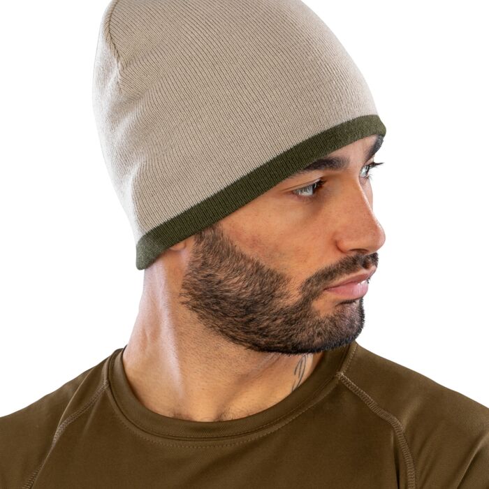 Soft Feel Cuffless Reversible Beanie Thumbnail