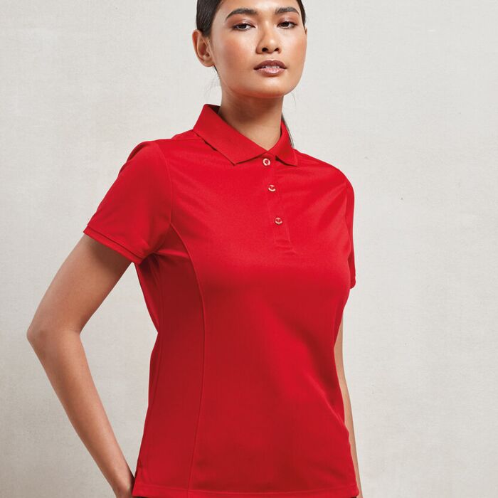 Women's Coolchecker® piqué polo Thumbnail