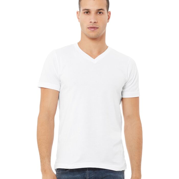 Canvas Unisex Jersey V Neck T-Shirt Thumbnail