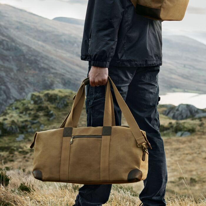 Heritage Washed Canvas Holdall Thumbnail