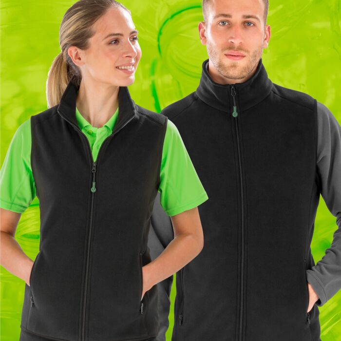 Recycled Unisex Fleece Polythermic Bodywarmer Thumbnail