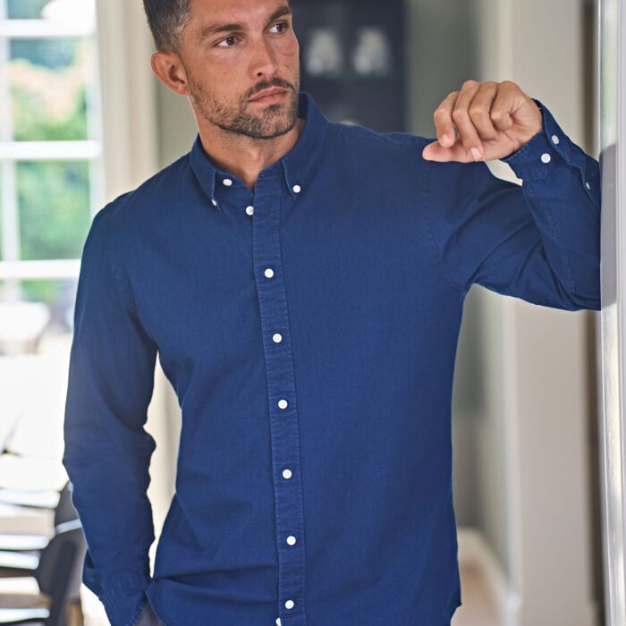 Men's Casual Twill Shirt Thumbnail