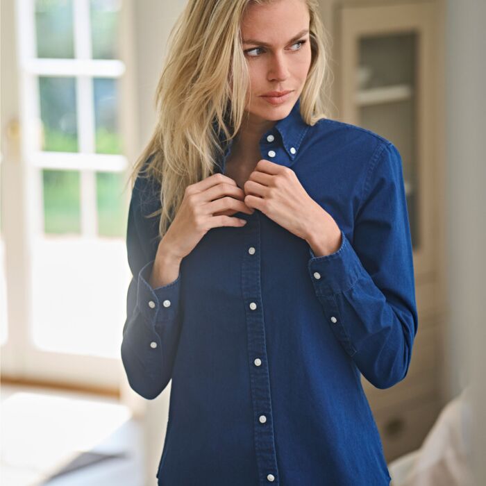 Ladies' Casual Twill Shirt Thumbnail