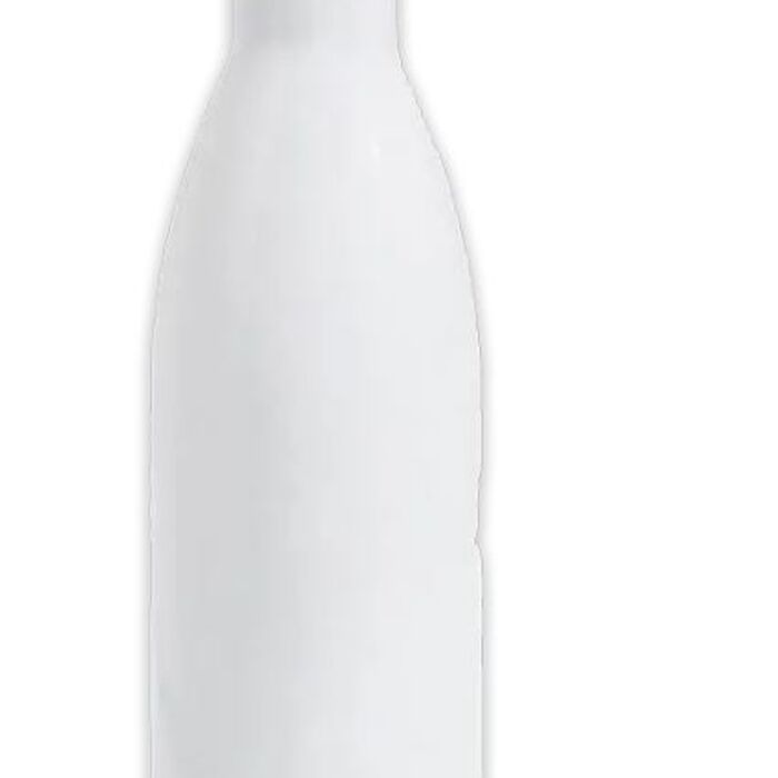Sublimation Gloss Vacuum Bottle Stainless Steel White 500ml Thumbnail