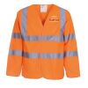 Hi-Vis Long Sleeve Waistcoat Thumbnail