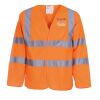 Hi-Vis Long Sleeve Waistcoat Thumbnail