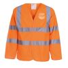 Hi-Vis Long Sleeve Waistcoat Thumbnail
