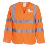 Hi-Vis Long Sleeve Waistcoat Thumbnail