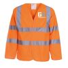 Hi-Vis Long Sleeve Waistcoat Thumbnail