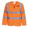 Hi-Vis Long Sleeve Waistcoat Thumbnail