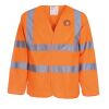 Hi-Vis Long Sleeve Waistcoat Thumbnail