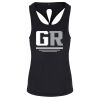Women's TriDri® yoga knot vest Thumbnail