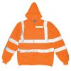 Hi-Vis Zipped Hoodie Thumbnail